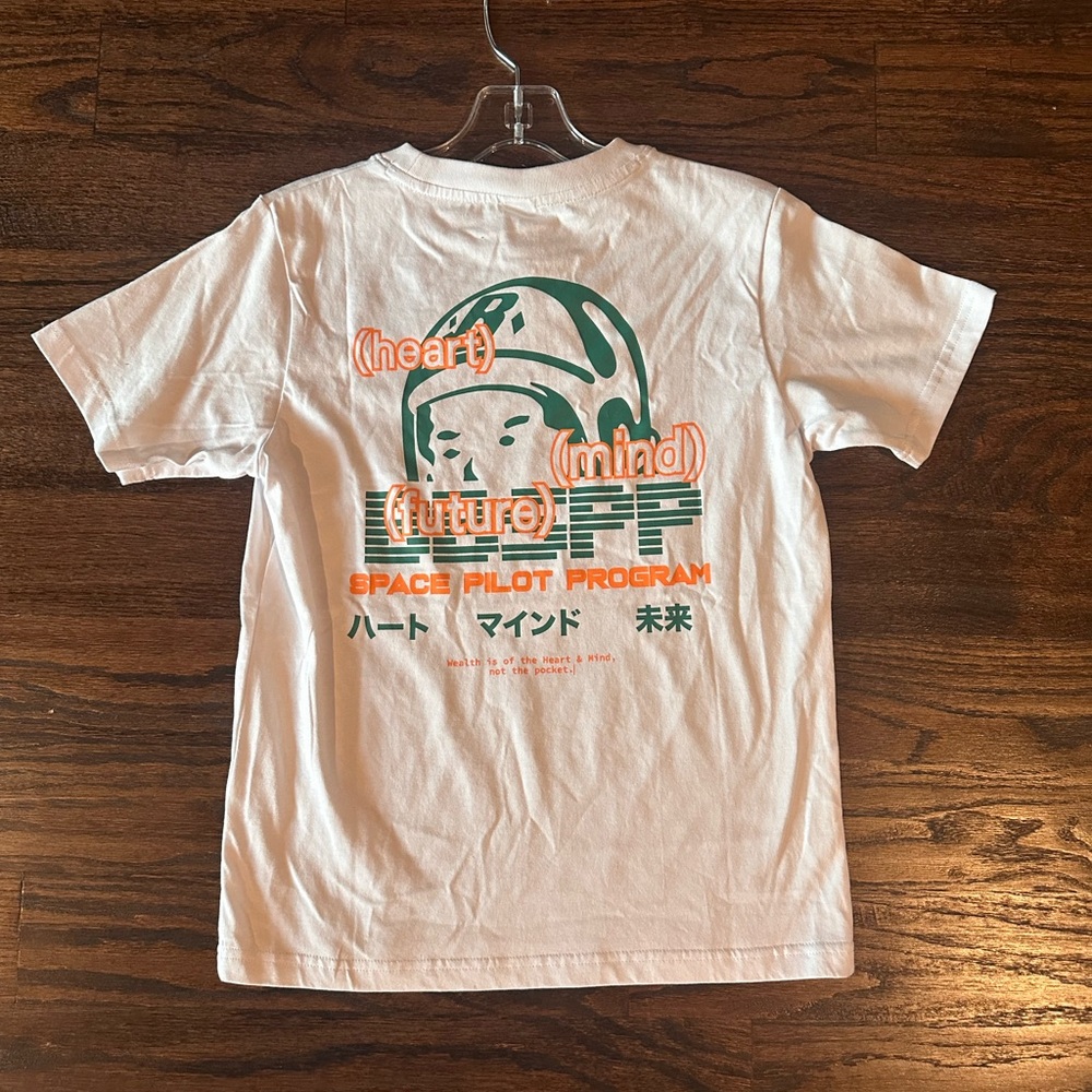 Billionaire Boys Club Kids White Space Pilot Program T-Shirt NWT